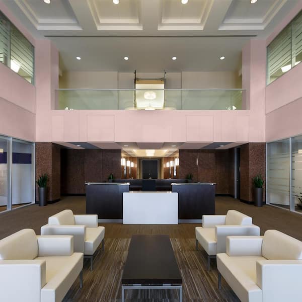 1 gal. #M160-1 Cupcake Pink Eggshell Interior Paint