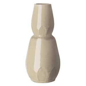 Cream Calyx Gourd Vase