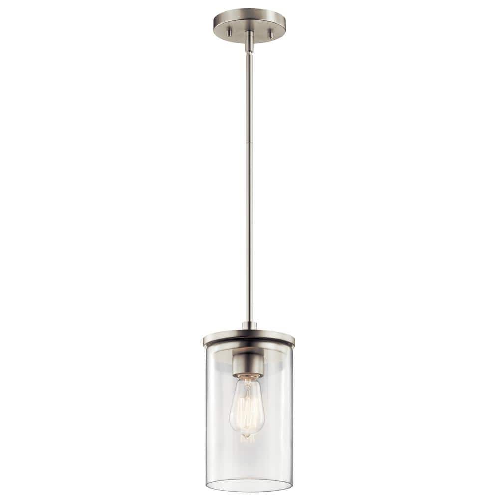 PINNKL Pendant Lights 1 Pack, Small Modern Chandeliers with Rubber