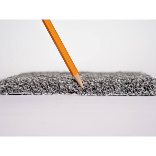 Home Decorators Collection Soft Breath Ii Color Alton Texture Gray Carpet H0118 0 10 The Home Depot