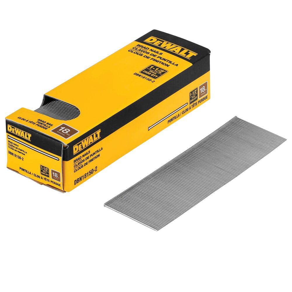 1-1/2 in. x 18-Gauge Brad Nails (2500 per Pack) price history on PriceWatchPro