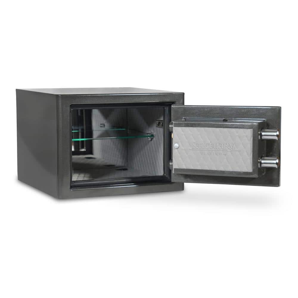 Dark Gray Medium Fireproof Waterproof Digital Safe