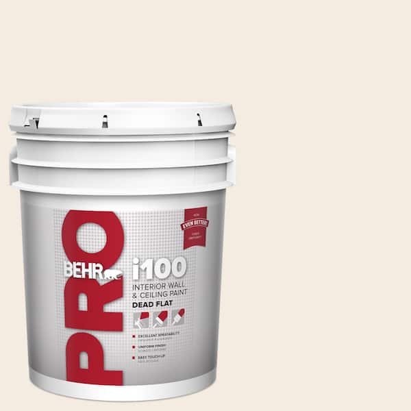 5 gal. #PPU5-09 Bleached Linen Dead Flat Interior Paint