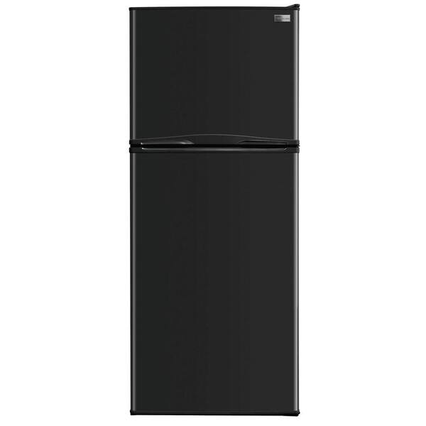 Frigidaire 9.9 cu. ft. Top Freezer Refrigerator in Black-DISCONTINUED