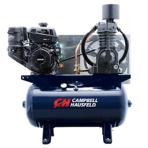 30 gal. Horizontal 26.1CFM 14HP Kohler Two Stage Stationary Gas Engine Air Compressor