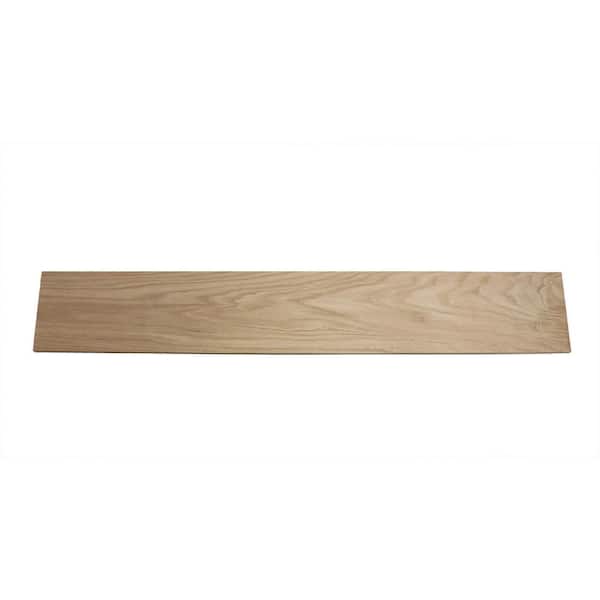 HOUSE OF FARA 0.75 in. x 7.5 in. x 72 in. Red Oak Riser