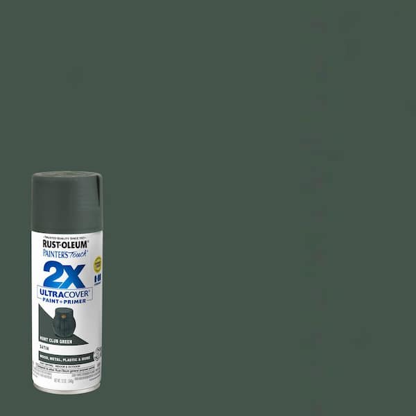 Rust-Oleum Painter's Touch 2X 12 oz. Satin Hunt Club Green General Purpose Spray Paint