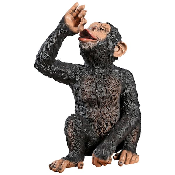 Design Toscano 8.5 in. H Anisetta Liqueur Drinking Monkey Statue