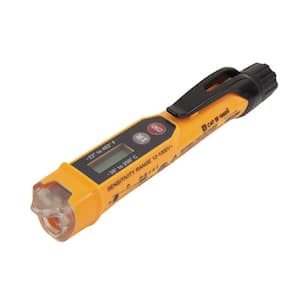 Non-Contact Voltage Tester Pen with Infrared Thermometer, 12-1000V AC