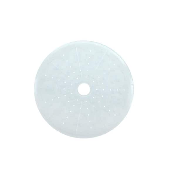 SlipX Solutions 23 in. x 23 in. Essential Round Shower Mat in Clear