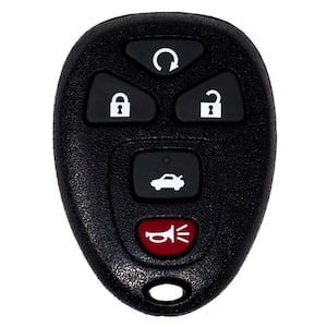 Car Remote Replacement Case - GM 5 Button Black Shell Only No Electronics