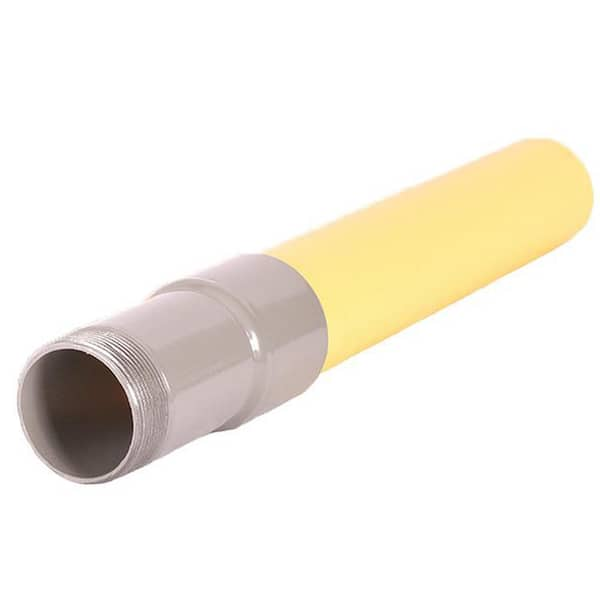 HOME-FLEX 1-1/2 in. IPS Poly DR 11 to 1-1/2 in. MIP Underground Yellow Poly Gas Transition