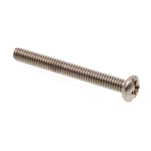 #8-32 x 1-1/2 in. Grade 18-8 Stainless Steel Phillips/Slotted Combination Drive Pan Head Machine Screws (100-Pack)