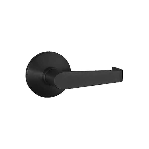 Black Passage Lever Trim for Panic Exit Device
