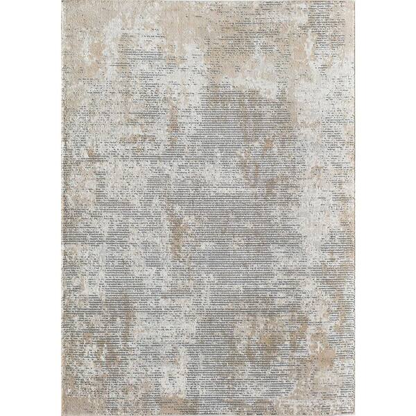 Rugs America Milford Briarcliff Beige Area Rug - 2 X 4