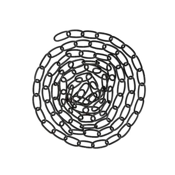 Steel 10 ft. Chain for Hanging Max 40 lbs. -Lighting Fixture/Swag Light/Plant in Oil Rubbed Bronze 11G