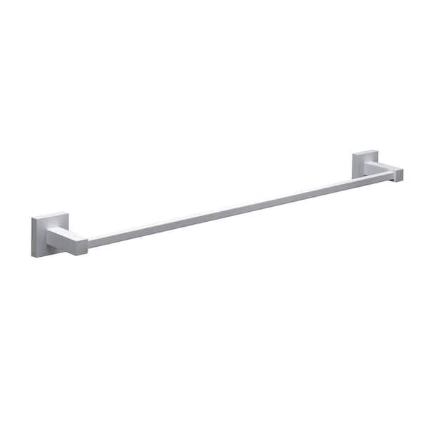 Bianca 24 in. Wall Mount Towel Bar in Matte White