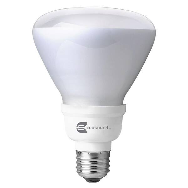 N 65-Watt Equivalent Bright White (3500K) R30 CFL Light Bulb