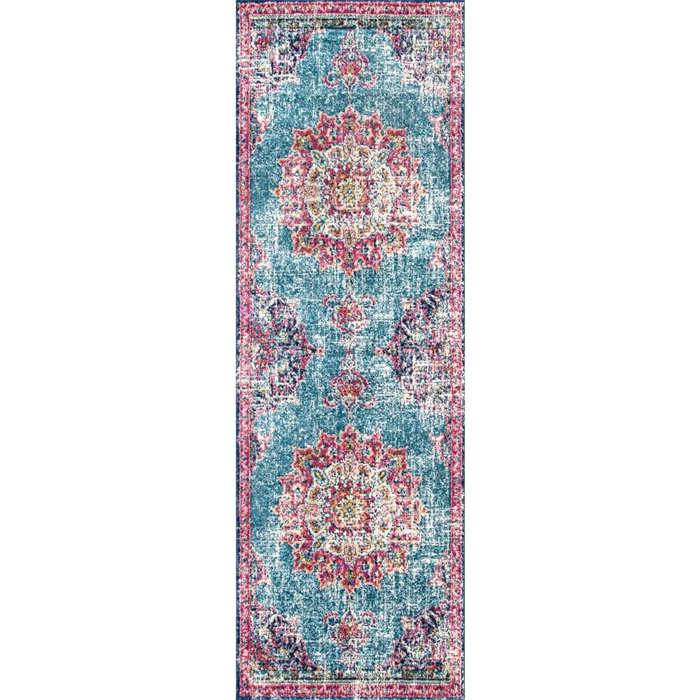 Leola Vintage Medallion Multi 3 ft. x 8 ft. Runner price history on PriceWatchPro