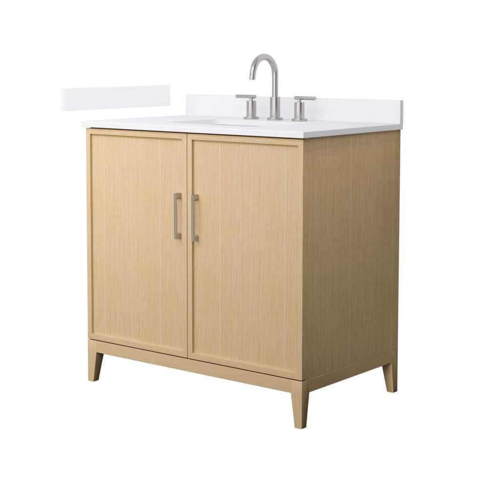 Elan 36 in. Single Freestanding White Oak Bath Vanity with Top price history on PriceWatchPro