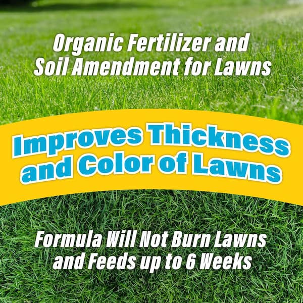 25 lb. 5,000 sq. ft. Organic Lawn Soil Treatment Granules 5-1-1