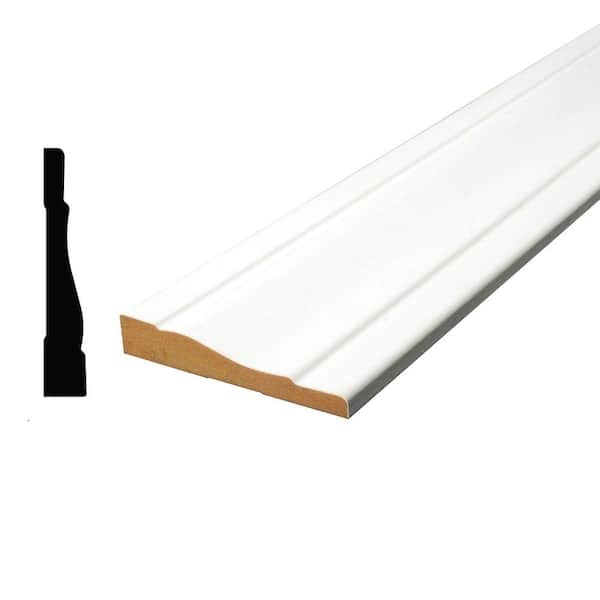 9/16 in. x 3-1/4 in. x 96 in. Primed MDF Casing Moulding Pack (6 pack)