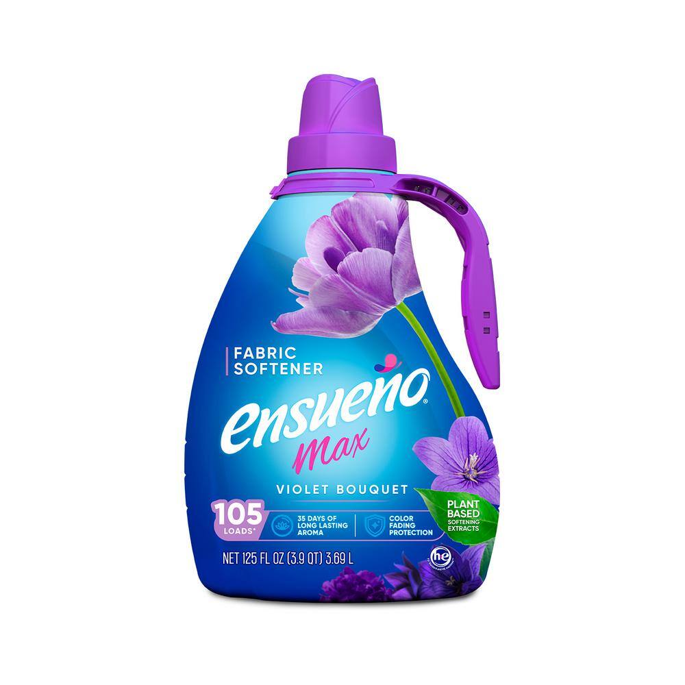 Ensueno Max 125 fl. oz. Violet Bouquet Fabric Softener 1687 - The Home ...