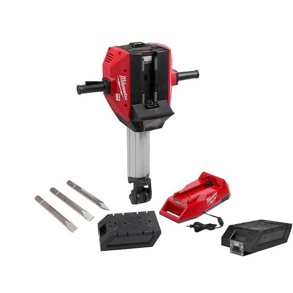 Milwaukee MX FUEL Lithium-Ion Cordless 1-1/8 in. Breaker with Battery and Charger Plus XC406 Battery Pack