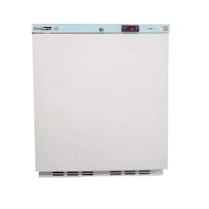 3.9 cu. ft. Commercial Refrigerator in White with Temperature Alarm