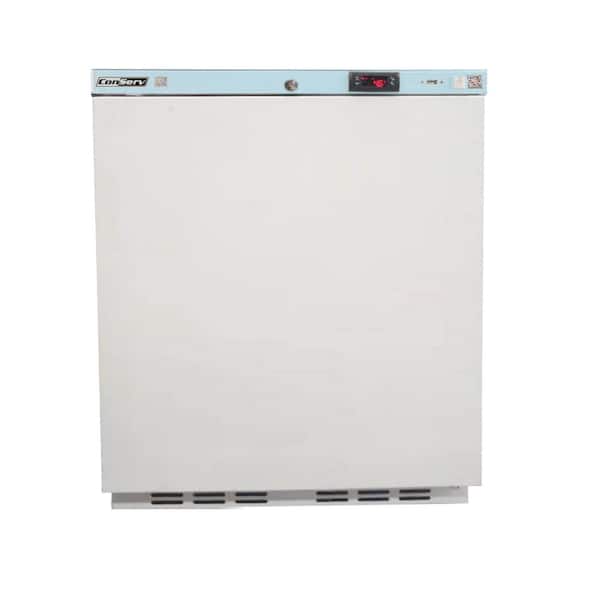 ConServ 3.9 cu. ft. Commercial Refrigerator in White with Temperature Alarm