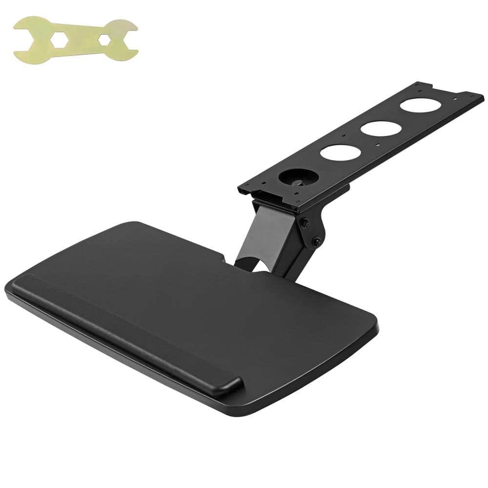 Adjustable Keyboard Tray under Desk, 25 x 9.8 in., Height and Angle Adjustable, Slide-Out Keyboard Holder for Home price history on PriceWatchPro