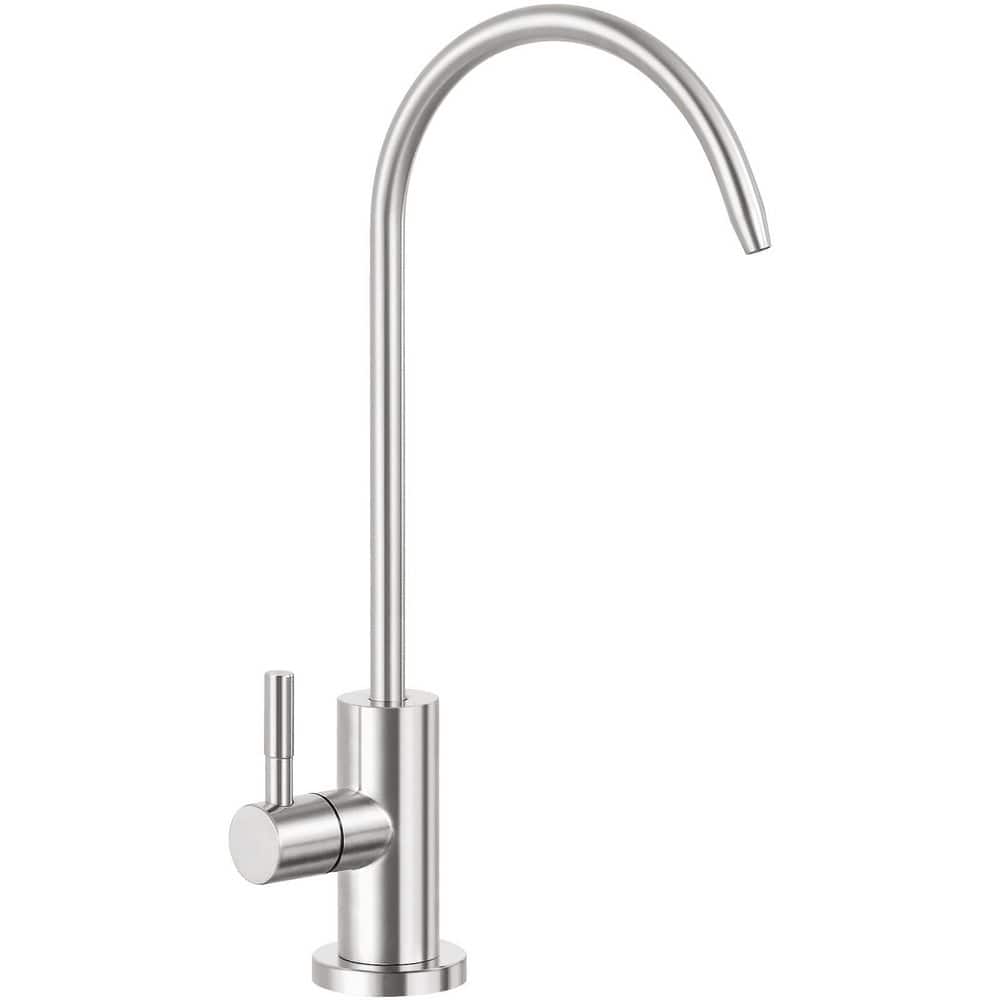 Single Handle Deck Mount Standard Kitchen Faucet Drinking Water Faucets in Brushed Nickel price history on PriceWatchPro