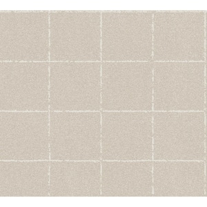 Kishi Neutral Tile Wallpaper