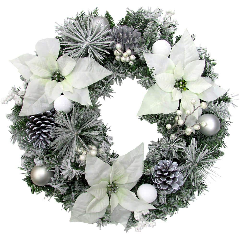 All White Wreath in Concord, CA