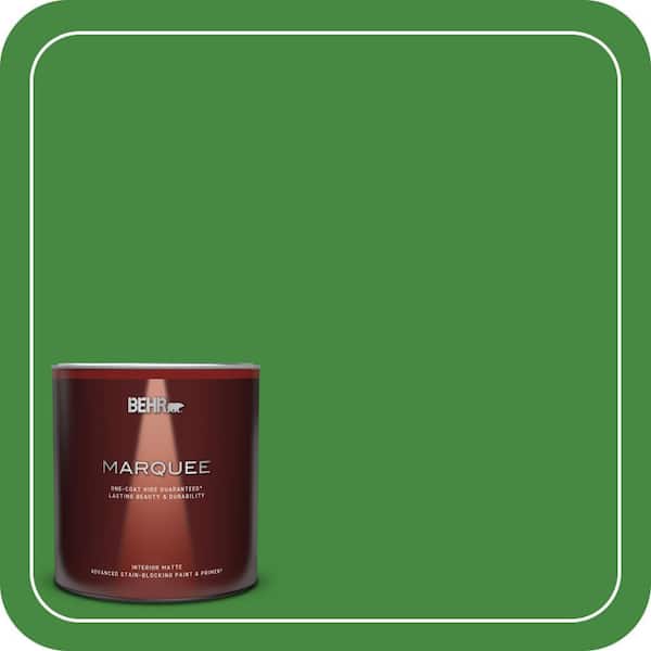 BEHR MARQUEE 1 qt. #T12-9 Level Up Matte Interior Paint & Primer
