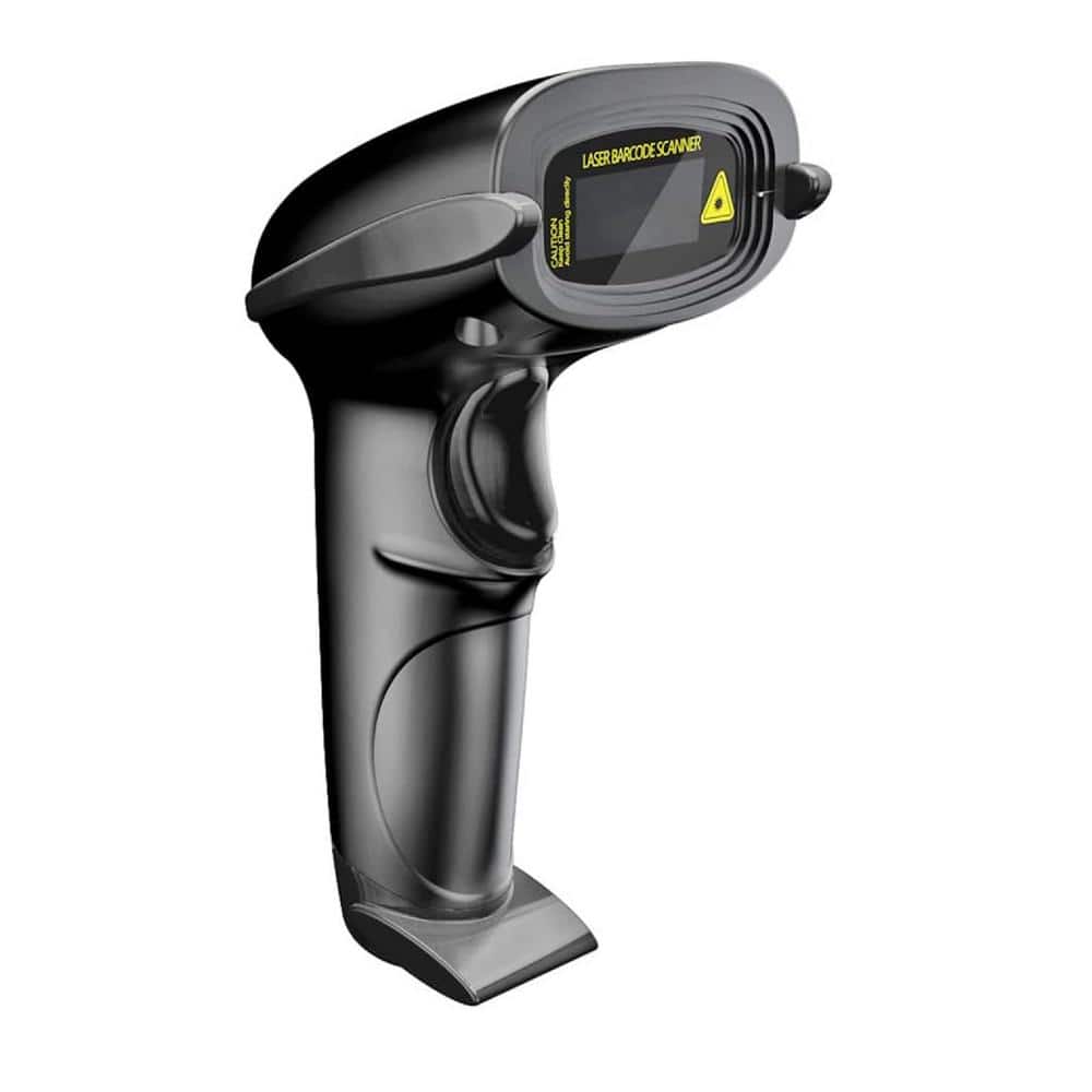 Wireless Barcode Scanner 328 ft. Transmission Distance USB Cordless 1D Lase