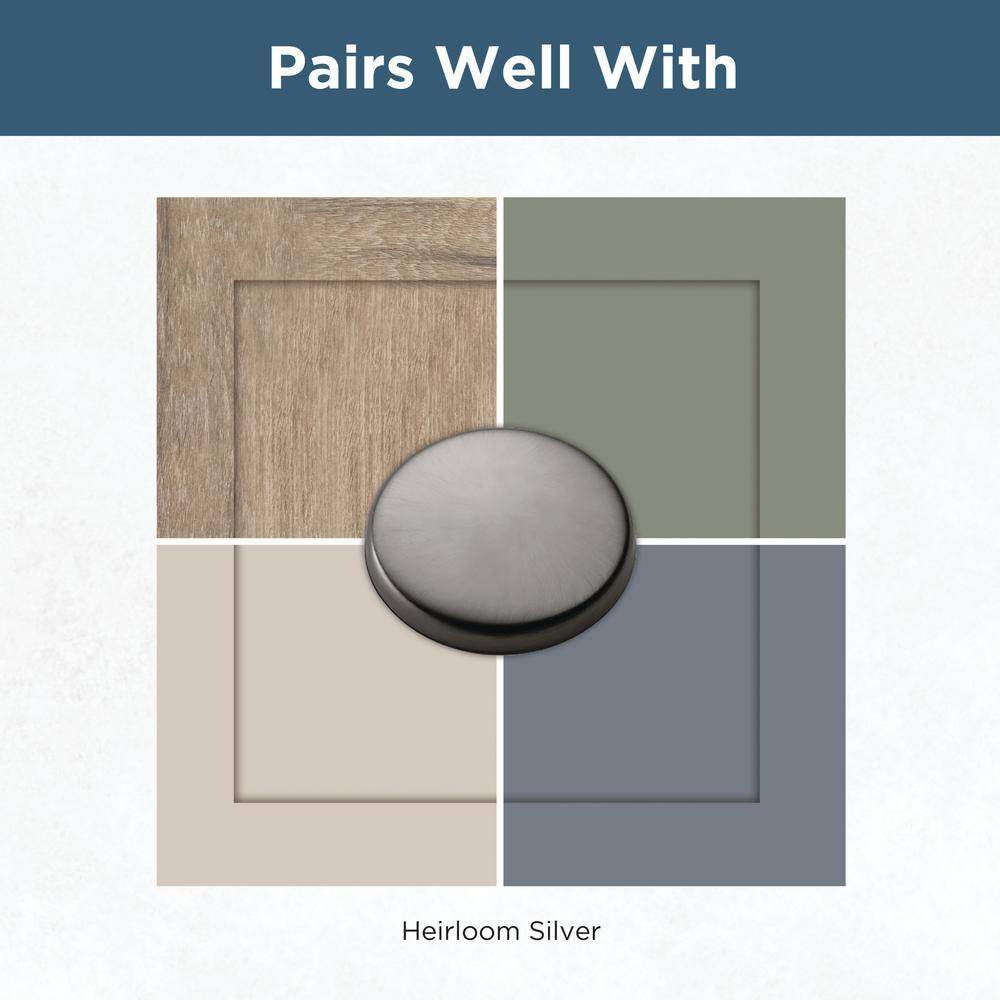 Heirloom Silver 5" Brushed Nickel Bar Pull with Mounting Hardware