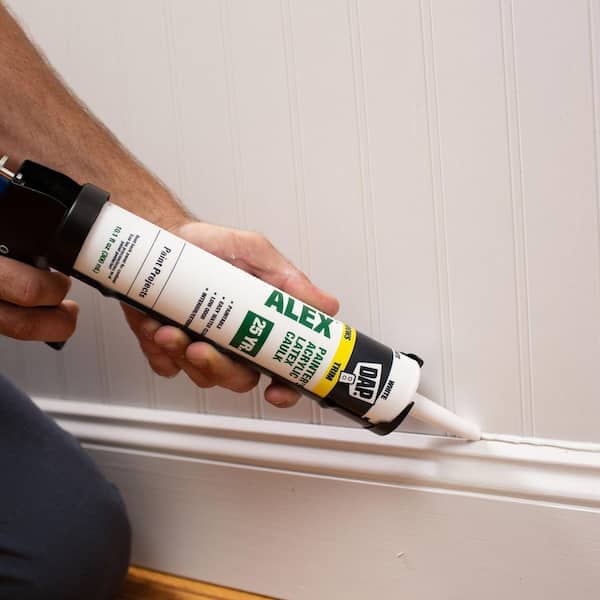 DAP - Alex Painter's 10.1 oz. White All-Purpose Acrylic Latex Caulk