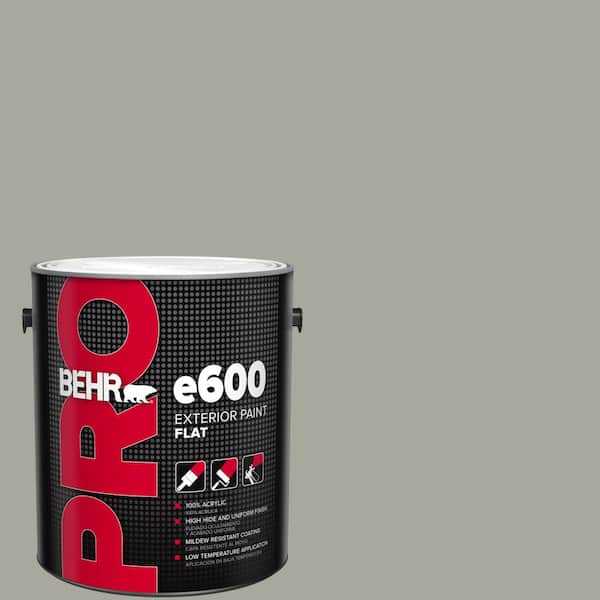 BEHR PRO 1 gal. #PPU25-05 Old Celadon Flat Paint