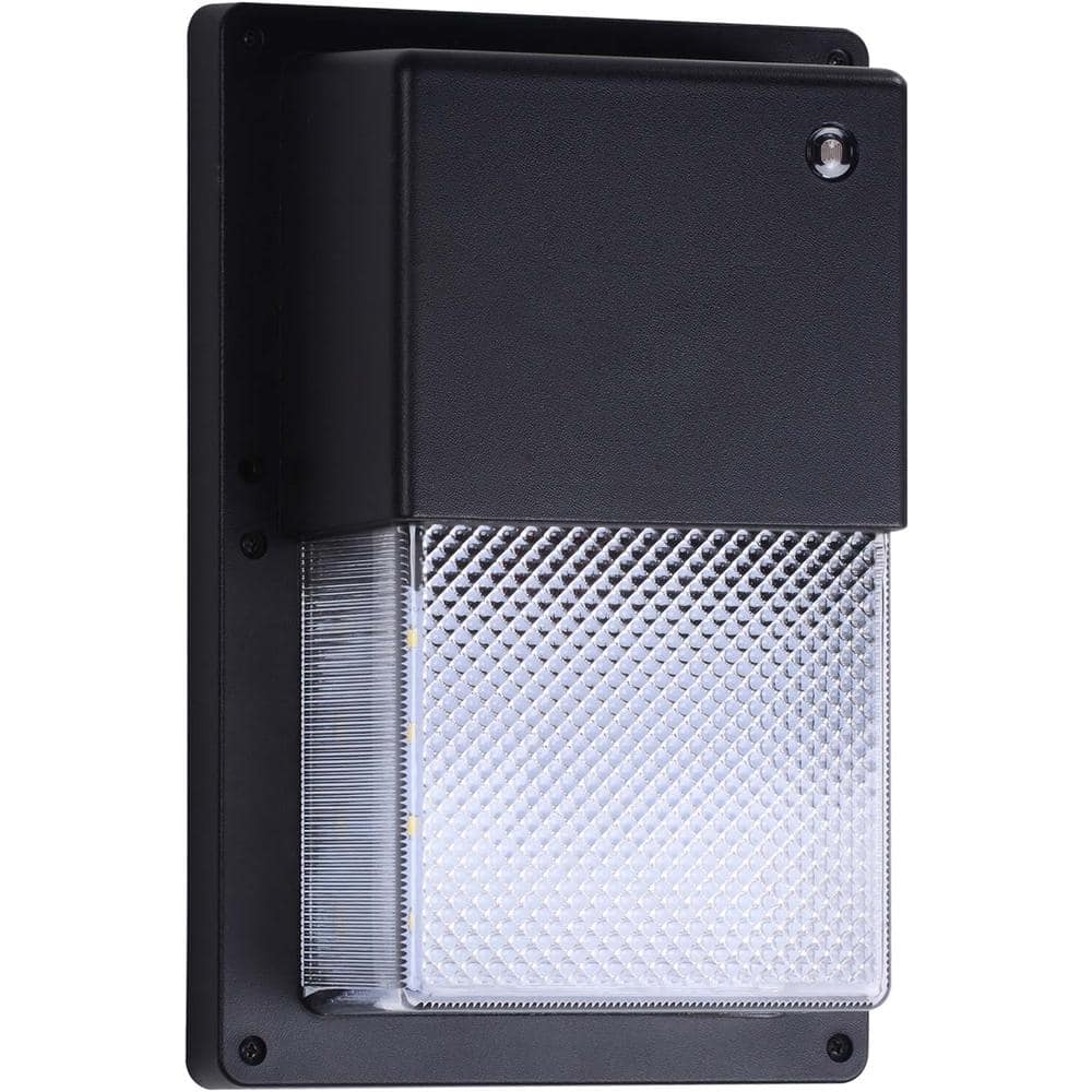 100- Watt Equivalent Integrated LED Black Dusk to Dawn Wall Pack Light 4000K (5-Pack) price history on PriceWatchPro