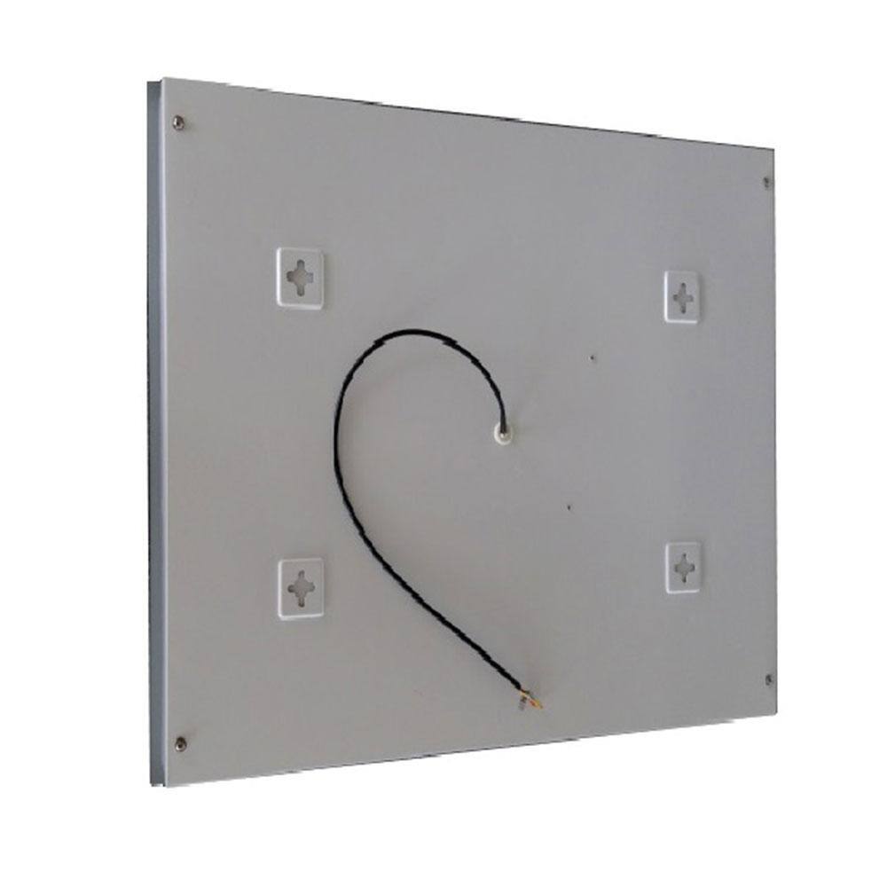 36-Inch Rectangular LED Bathroom Mirror with Bluetooth Speakers