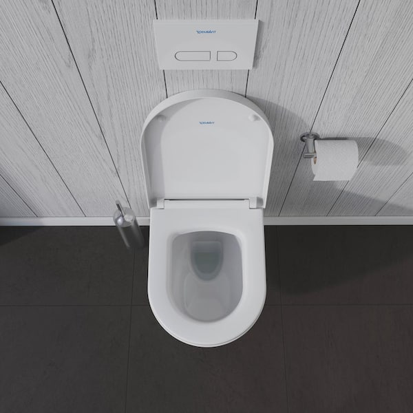 Duravit ME by Starck Elongated Toilet Bowl Only in White  
