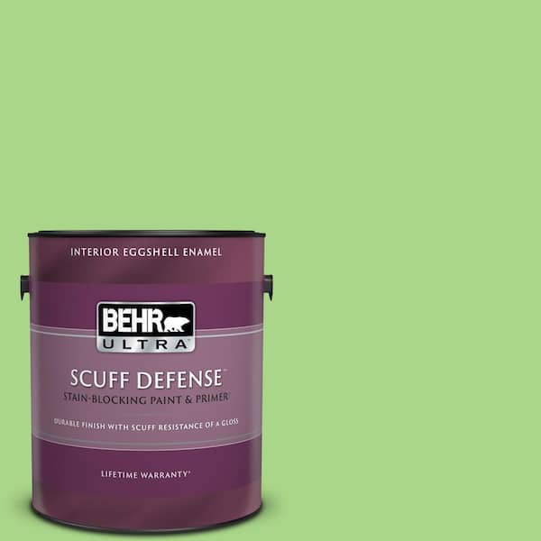 BEHR ULTRA 1 gal. #430B-4 Peas In A Pod Extra Durable Eggshell Enamel Interior Paint & Primer