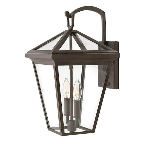 HINKLEY Alford Place 2-Light Oil Rubbed Bronze LED Outdoor Wall Sconce