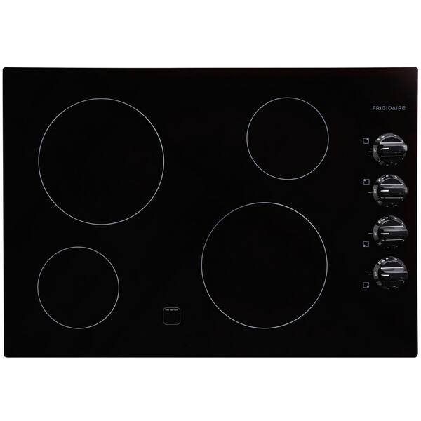 Frigidaire 30 in. Radiant Electric Cooktop in Black with 4 Elements
