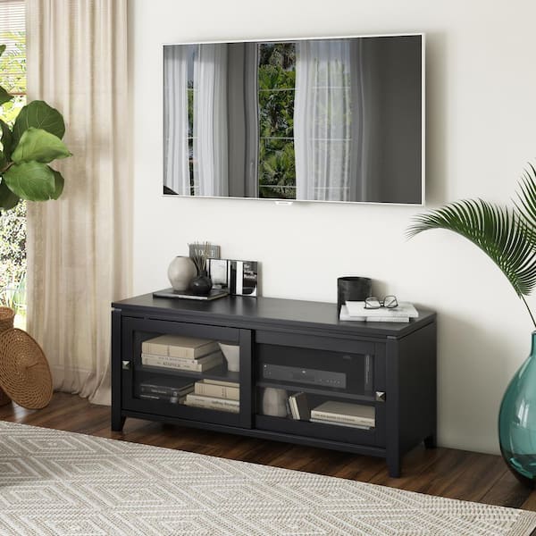 Wyndenhall stratford solid wood 60 inch deals wide contemporary bedroom dresser and media cabinet