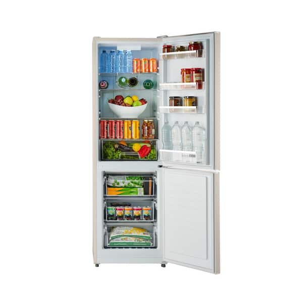 iio 7 cu. ft. Retro Bottom Freezer Refrigerator in Butter Cream, ENERGY  STAR MRB192-07ioBC - The Home Depot