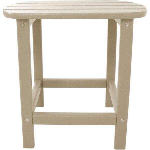 Hanover Sand All-Weather Patio Side Table