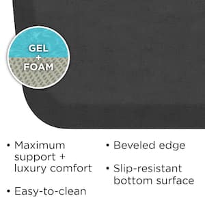 GelPro NewLife Designer Pebble Palm 20 in. x 32 in. Anti-Fatigue Comfort  Kitchen Mat 106-11-2032-5 - The Home Depot