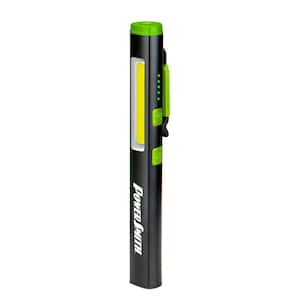 450/140 Lumen Rechargeable LED Inspection Pen Light with Flood, Spot, UV Light & Red Laser Pointer, Magnetic Pocket Clip